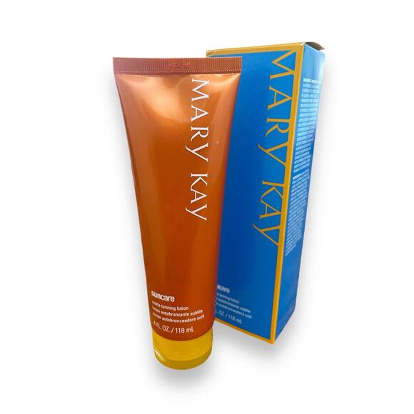 Mary Kay Subtle Tanning Lotion in New BLUE & GOLD packaging, 4 oz - Picture 1 of 5